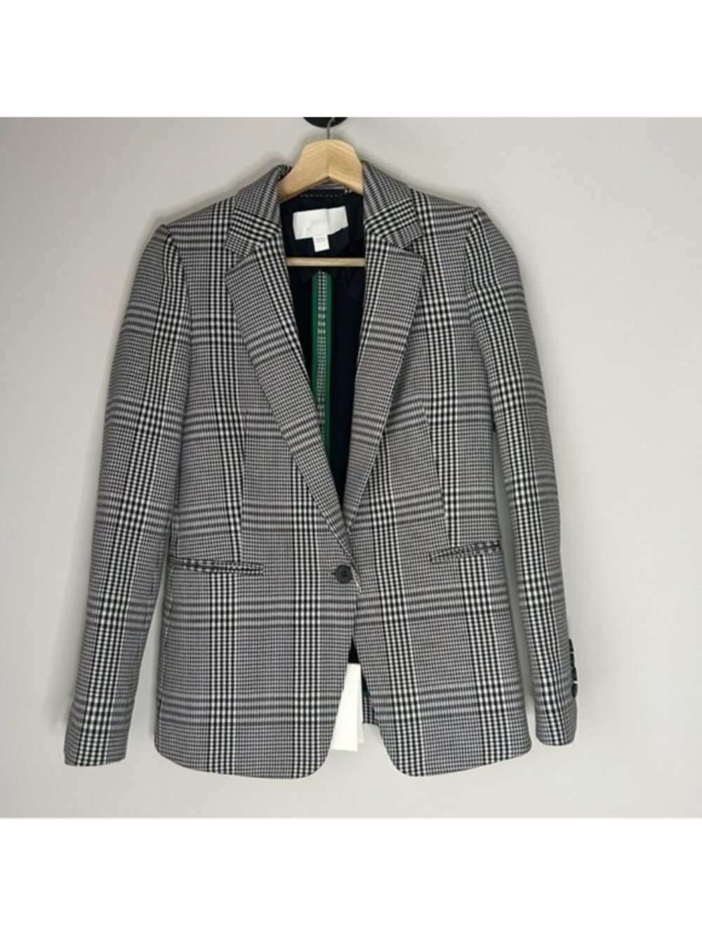 Boss Jemaromina Glen Plaid Blazer